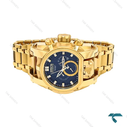 اینویکتا زئوس طلایی صفحه سرمه ای مردانه Invicta-6256-G