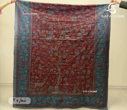 سفره رومیزی مخمل ترک 21.5 سانتی متر طرح سنتی
