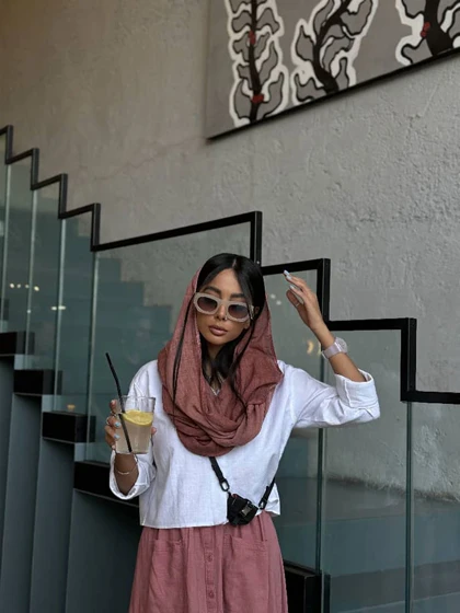 کراپ لینن سفید TEX 582