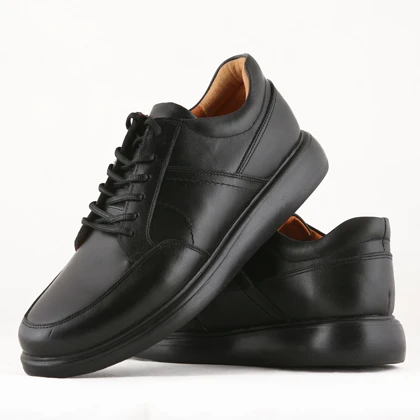 کفش روزمره مردانه چرم یلسان مدل راتین کد 529-GN