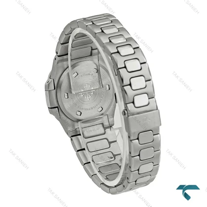 ساعت پتک فیلیپ زنانه ناتیلوس سیلور صفحه قرمز Patek-7248-L