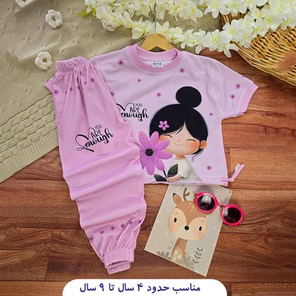 کراپ شلوار دخترانه فانتزی