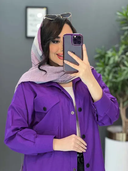 مانتو شومیزی جیب پاکتی