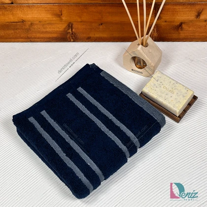 حوله دستی پارما رنگ سرمه ای