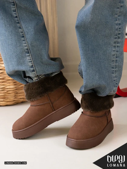 بوت آگ کلاسیک خزدار لومانا - کد 2593