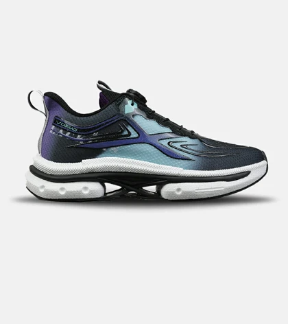 کفش کتانی آبی بنفش Saucony Axon 3 مدل 8889