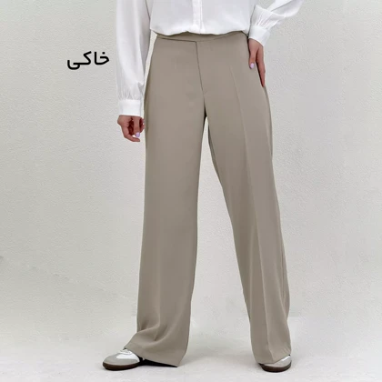 شلوار زنانه کرپ بگ