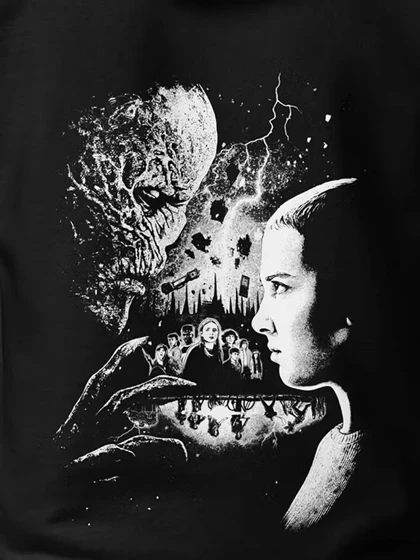 هودی استرنجر تینگز | هودی Stranger Things طرح x Kyle Lambert Unisex Hoodie [Black] کد 108840