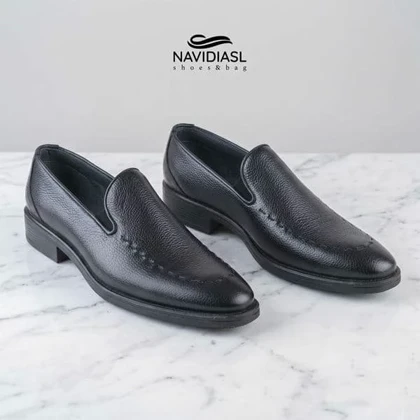 کفش مردانه چرم کلاسیک کد 7074011