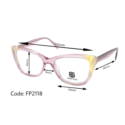 فریم عینک طبی زنانه گربه ای بوکا سنسو FP2118