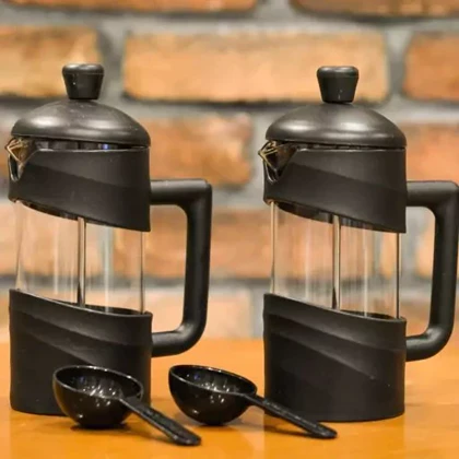 فرنچ پرس طرح در گرد در دو حجم