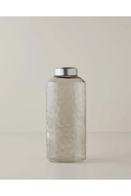 بطری شیشه‌ای English Home مدل Rova 1800 ml - ذغالی