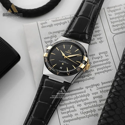 ساعت امگا کانسلیشن بند چرمی Omega Constellation Sedna-SK3