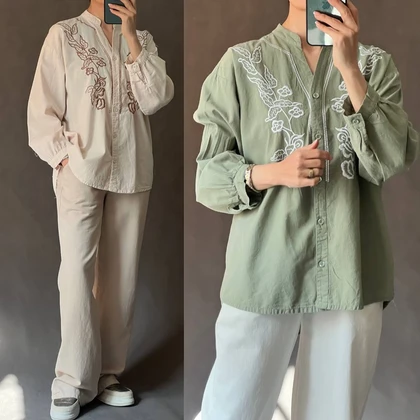 شومیز لینن
