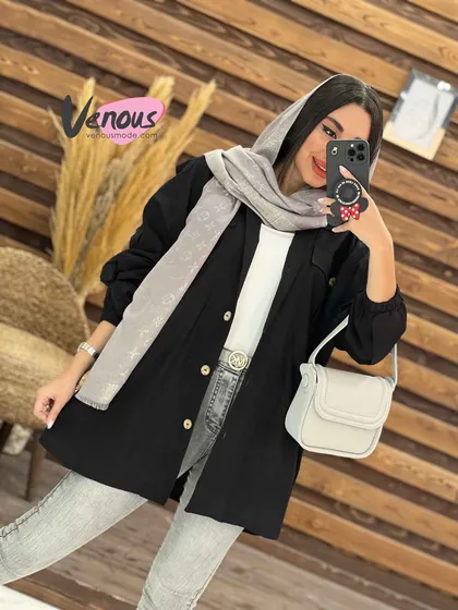 مانتو چهارجیب سرشونه پاگون