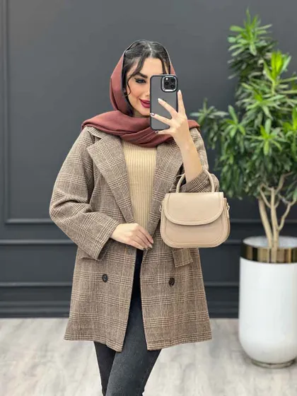 پالتو چهاردکمه دوجیب