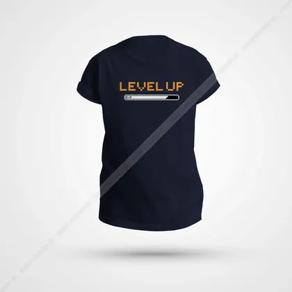تیشرت گیمینگ طرح Level Up