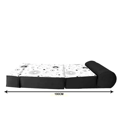 کاناپه تخت شو یک نفره فانتزی ماه و ستاره مدل M1167