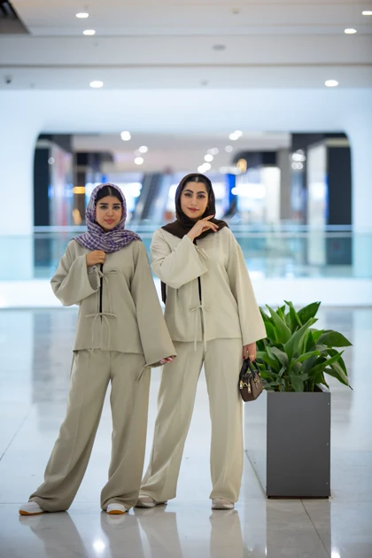 مانتو شلوار جلو بنددار new