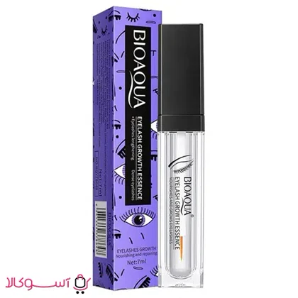 سرم تقویت کننده مژه و ابرو بیوآکوا مدل growth essence حجم 7 میل