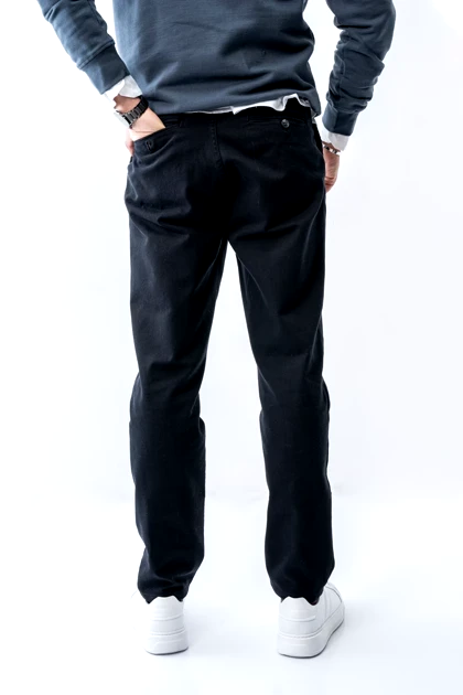 شلوارکتان پیلی دار مردانه