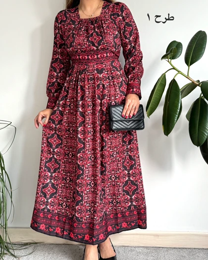 پیراهن مانتویی پارمیدا