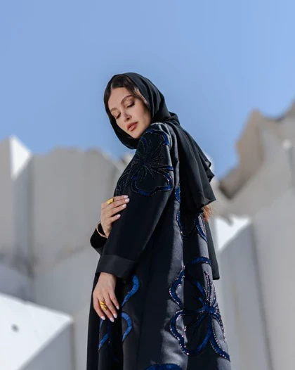 عبا میحانه آبی