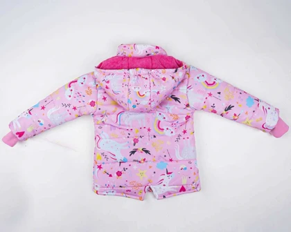 کاپشن دخترانه طرح تکشاخ