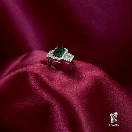 انگشترنقره زنانه کدanz1115