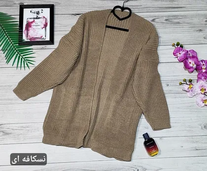 بافت جلوباز جیب‌دار زنانه