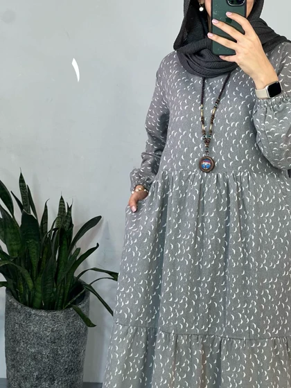 پیراهن مانتویی نرمینه 2