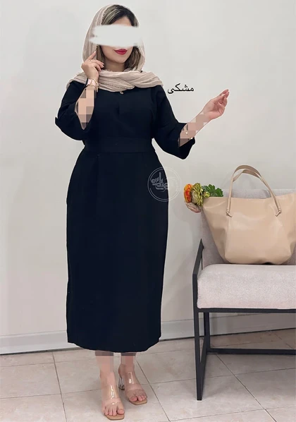 پیراهن مانتویی مهدیس