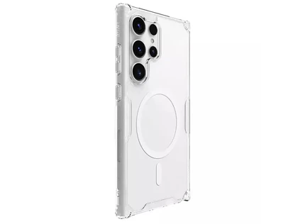 قاب محافظ مگنتی گلکسی اس 24 اولترا نیلکین Nillkin Nature TPU Pro Magnetic case Samsung Galaxy S24 Ultra