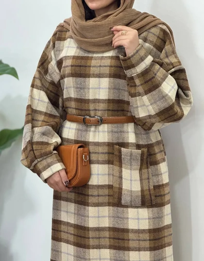 کفتان بلند پشمی آیسو مهسا