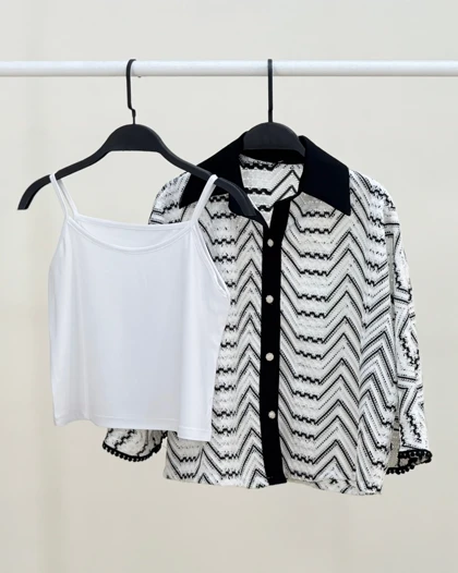 ست دو تیکه مهرا دانتل