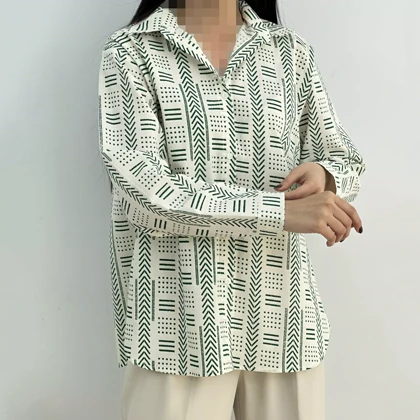 شومیز طرحدار 1007532