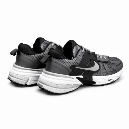 کفش کتانی مردانه نایکی v2k طوسی مشکی 2 NIKE V2K