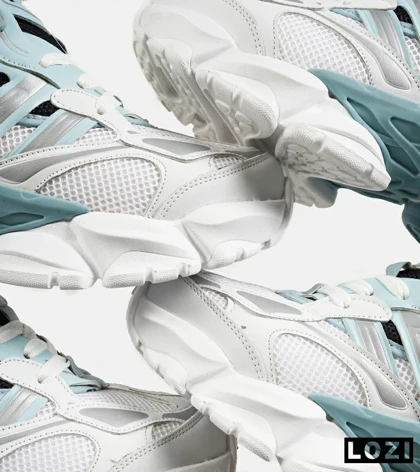 کفش کتانی مردانه و زنانه سفید آبی ADIDAS performance x9000l4 مدل 7357