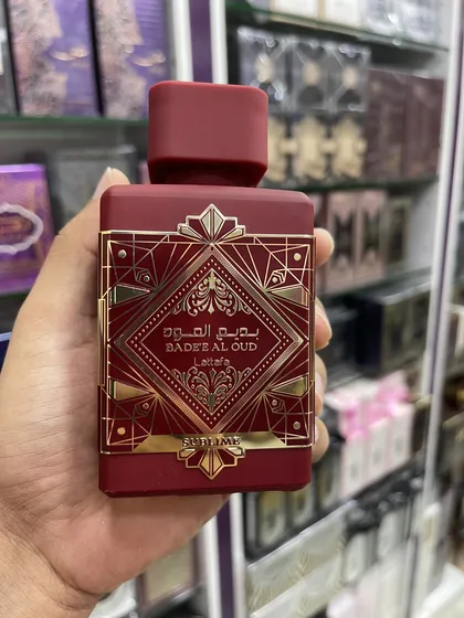 عطر اورجینال بدیع العود Sublime برند لطافه کد 526
