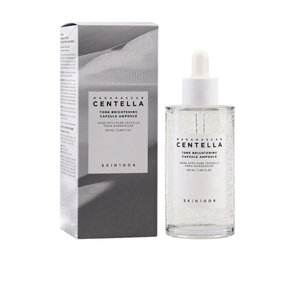 آبرسان آمپولی روشن‌کننده و ضدلک قوی سنتلا 100 میل (طوسی) Centella Tone Brightening