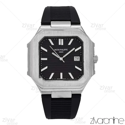 ساعت پتک فیلیپ کوبیتوس مردانه بند رابر مشکی 106926