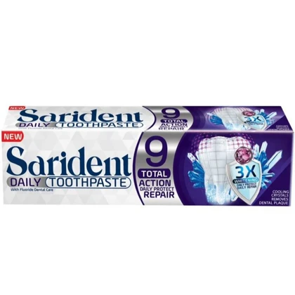 خمیردندان 9کاره توتال ساریدنت Sarident حجم 100گرم