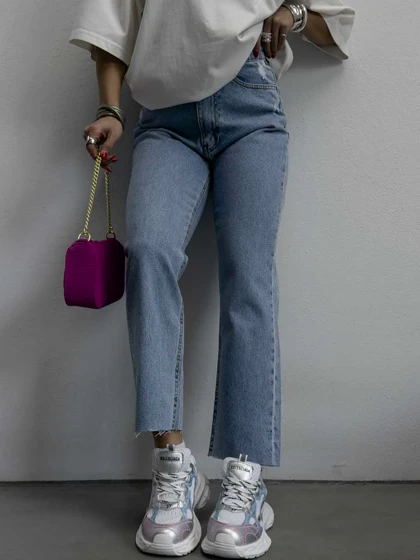 شلوار جین مام