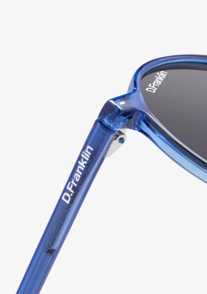 عینک آفتابی دی فرانکلین مدل D.franklin America Round Crystal Blue / Grad Blue