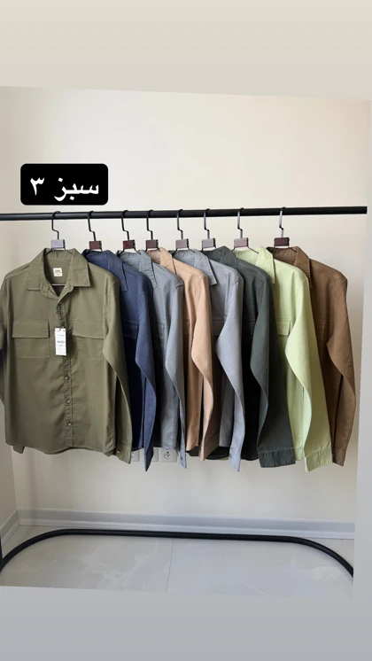 پیراهن کتان دوجیب 2639