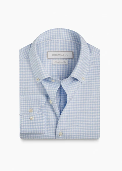 پیراهن طرح دار لینن 2510129