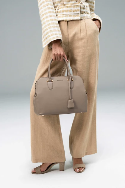 کیف دستی زنانه چرم مصنوعی دسته دار دیوید جونز DAVIDJONES