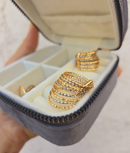 انگشتر 9رج استیل