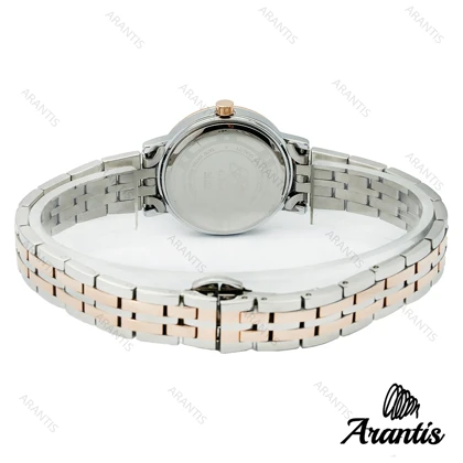 ساعت الکسا A0107 زنانه رزگلد سیلور w-10089