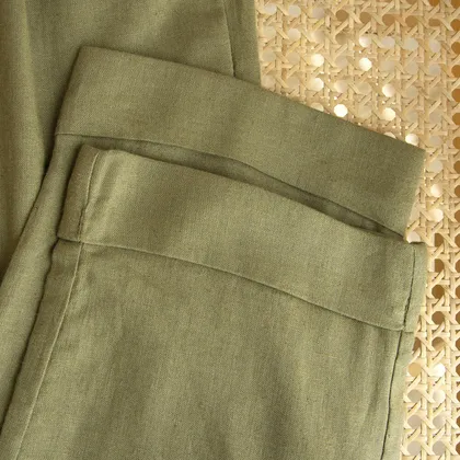 شلوار لینن 18510